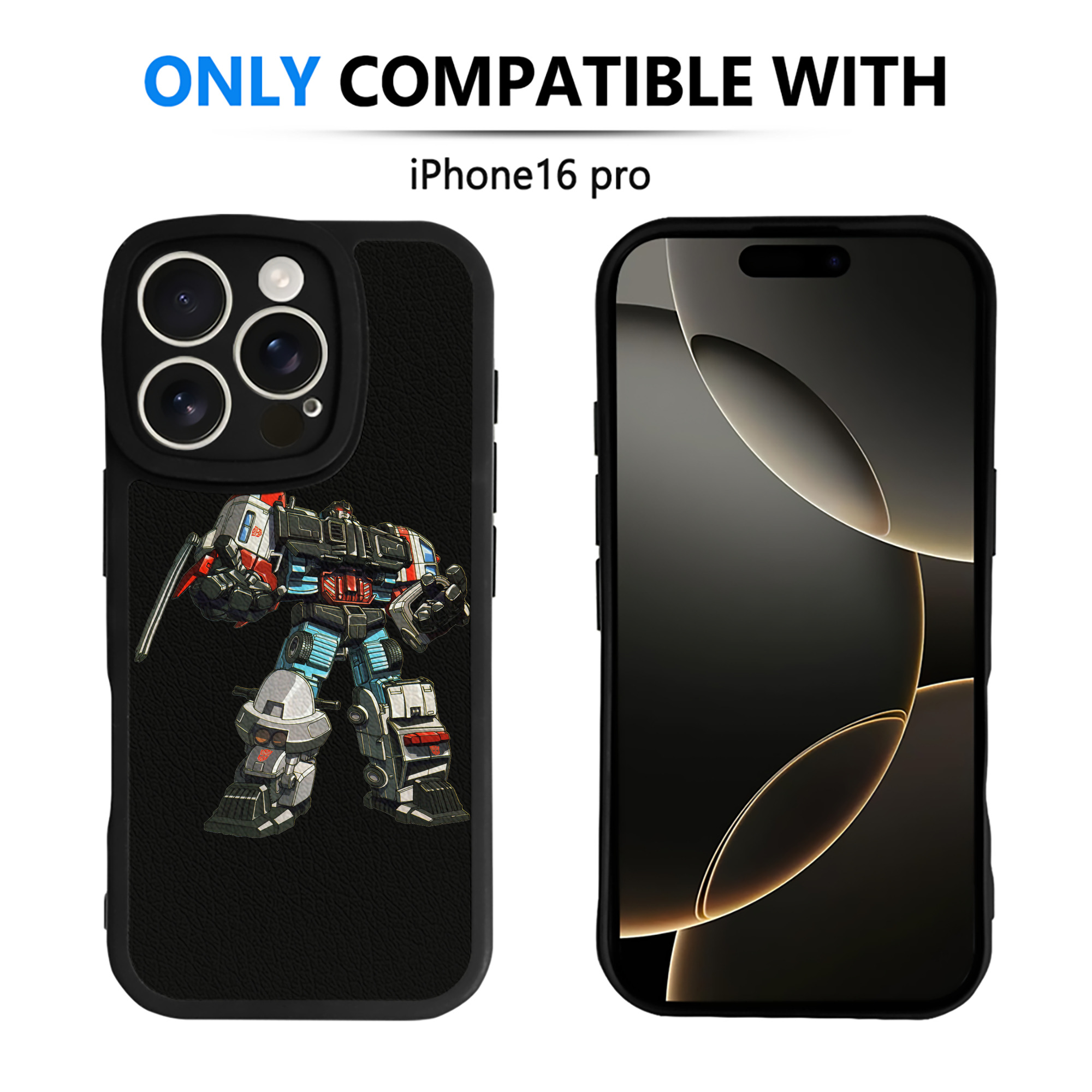 （画像用）  【iPhone 16シリーズ対応】シリコンスマホケース（レザー調） 材質：シリコン